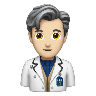 Doctor Who 11th doctor tardis sticker