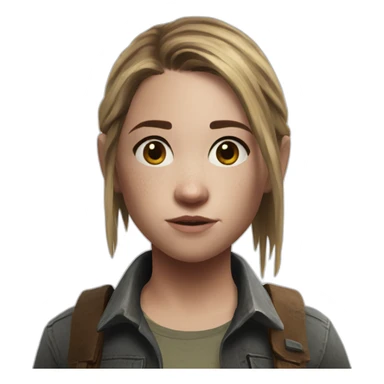 ellie from the last of us sticker