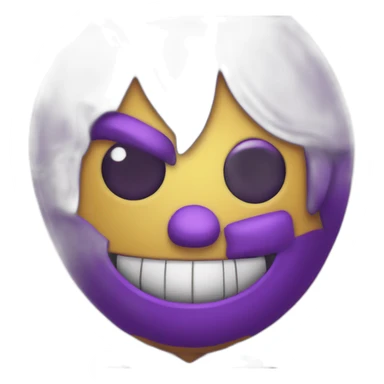 William afton purple guy fnaf sticker