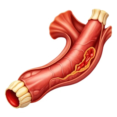 Tendon with microscopic inflammation view sticker