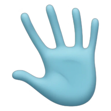 hand waving good night sticker