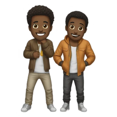 Bigflo et Oli Rappeurs sticker