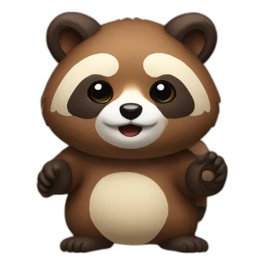 Tanuki sticker