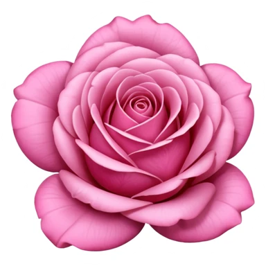 Pink rose sticker