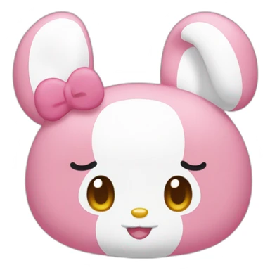 My melody from sanrio sticker