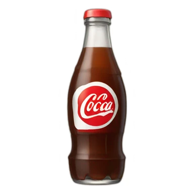 Bouteille de coca sticker