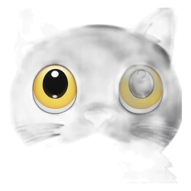 Jiji of Ghibli anime sticker