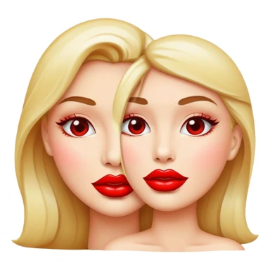 Kiss emoji  sticker