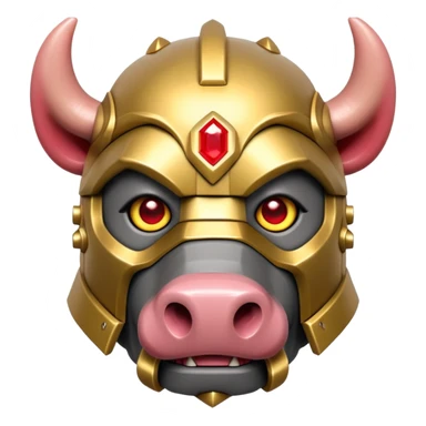 Minecraft Piglin sticker