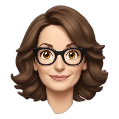 Tina fey sticker