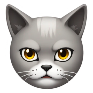 neko angry sticker