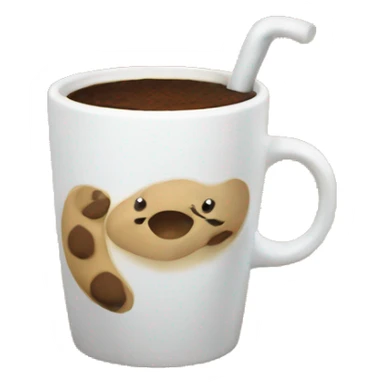 weasel poop coffee sticker