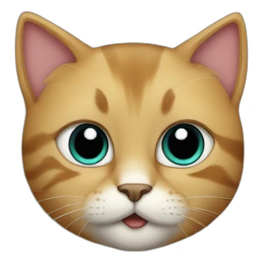 A super hero cat sticker