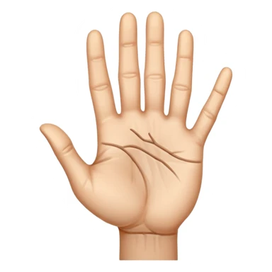 a hand saing no to something,  sticker