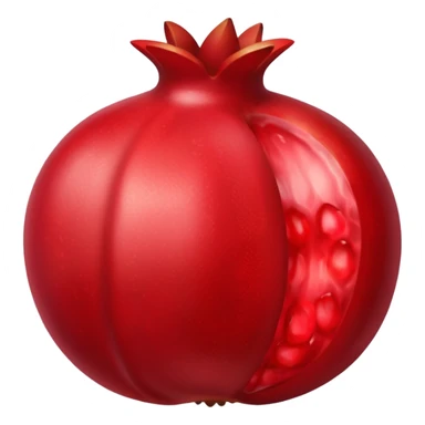 Granada abierta (fruta) sticker