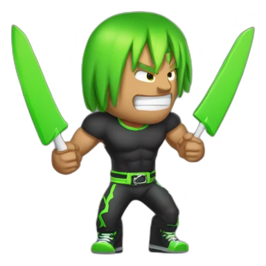 d-generation x crotch chop taunt sticker