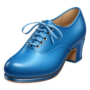 blue tap shoes sticker