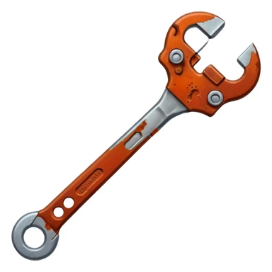 Bloody wrench sticker
