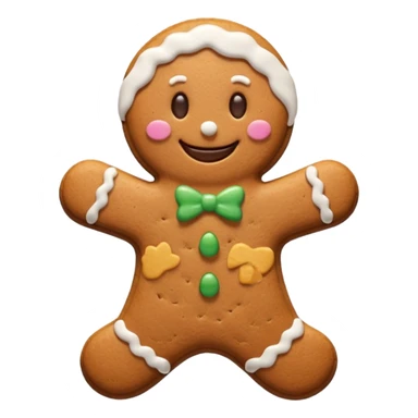 ginger bread cookie sticker