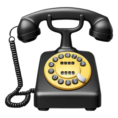 Phone hotline phone sticker