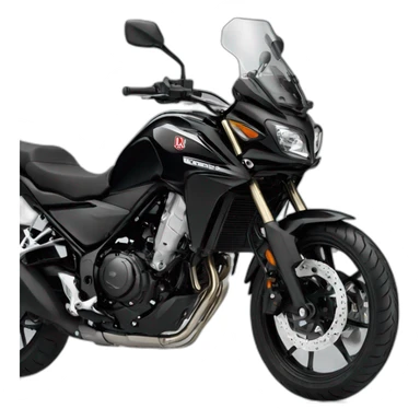 Honda cb500x color black making willy sticker