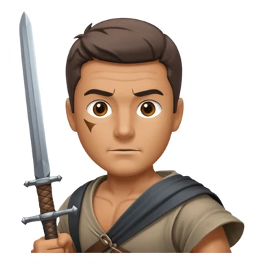 Link with his sword sticker