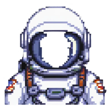 Astronaut helmet sticker