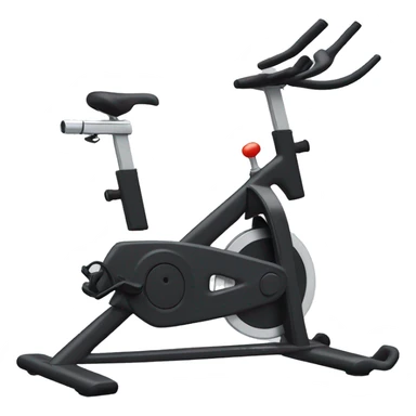 A spinning bike sticker