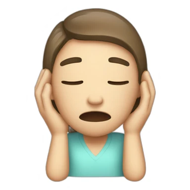 headache sick sticker