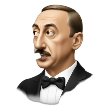 Ilham aliyev smoke  sticker