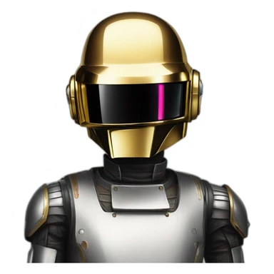 daft punk droid sticker