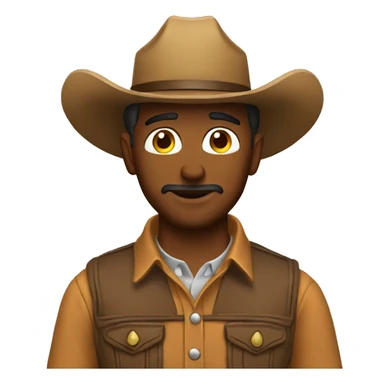 ranch cowboy sticker