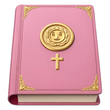 Biblia rosa sticker