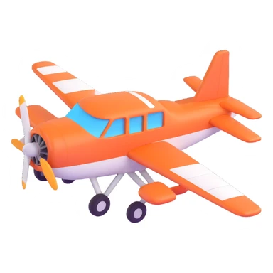an airplane flying sticker