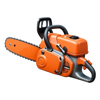 make an emoji about a chainsaw sticker