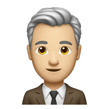 Un homme avec une tête pointu  sticker