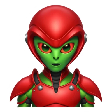 alien in red armor





 sticker
