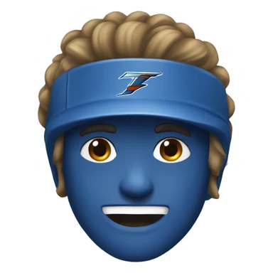 Blue thunder sticker