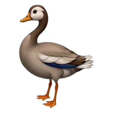 Porch goose sticker