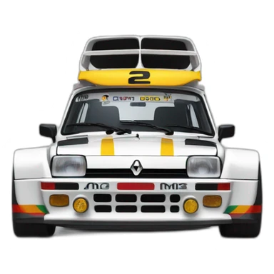 renault 5 turbo tour de corse sticker