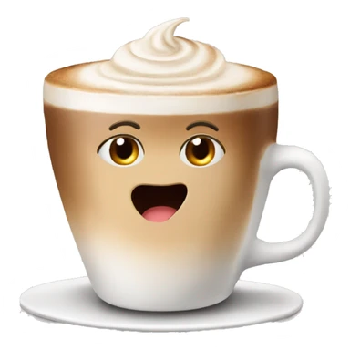 cappucino heart emoji sticker