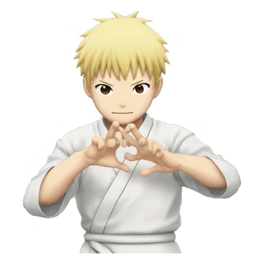 Jujutsu kaisen sukuna domain expansion hand sign  sticker