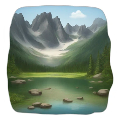 Lac des signes sticker