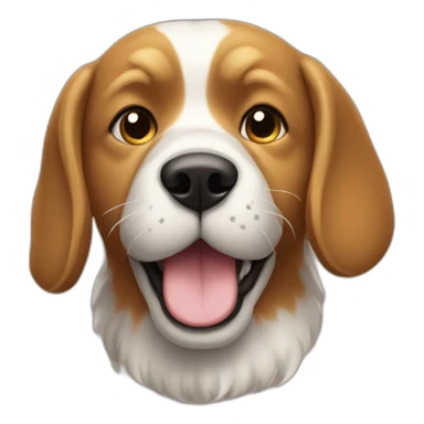 Chat qui joue avec un chien sticker