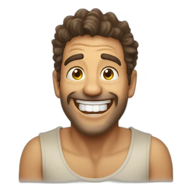 spanish laughing guy meme sticker