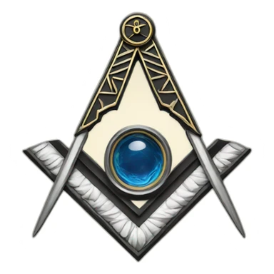 Freemason logo sticker