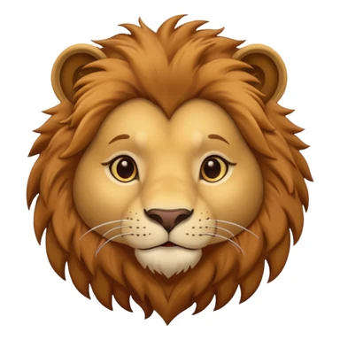 A 20-year-old anthropomorphic lion sticker