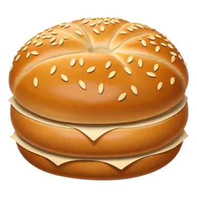 without patty or veg, just bread bun sticker