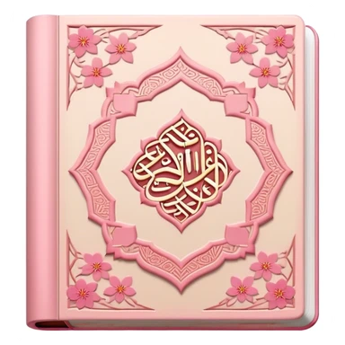 Quran sakura design sticker