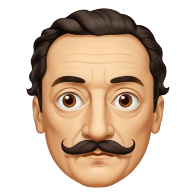 salvador dali sticker